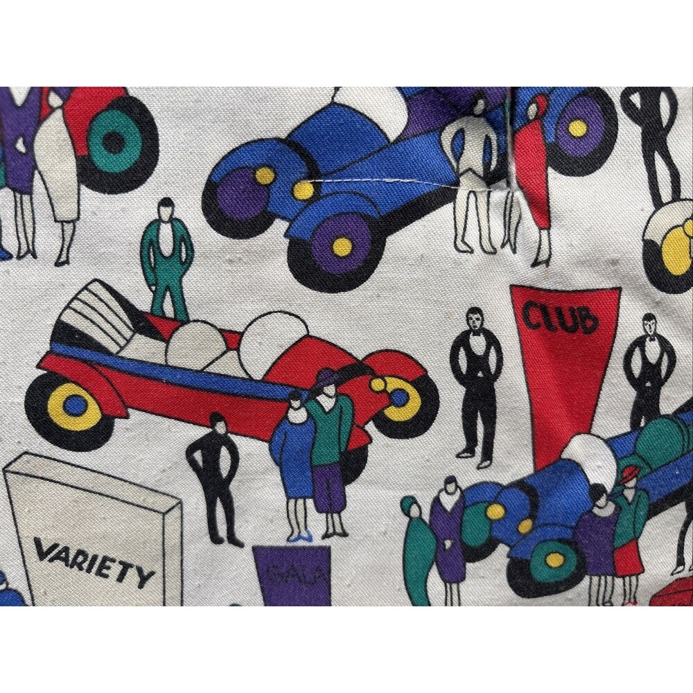 Vintage Cheryl Tiegs Sears Button Up Shirt Women sz 8 Stylized Print 1/2 Sleeve - Picture 15 of 16